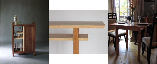 modern wood bar cabinets, narrow bar tables and small kitchen dining