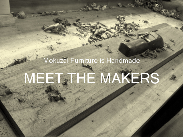 hand planing walnut for the legs on our stand up desk- handmade modern wood furniture for the home